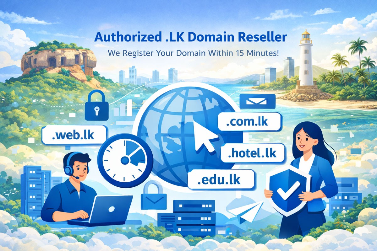 Trusted .LK domain registration